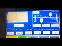 Semi-Auto 2000mm Walcowane pudełko Maszyna do szycia Karton Stapler Wire Pneumatyczny napędzany