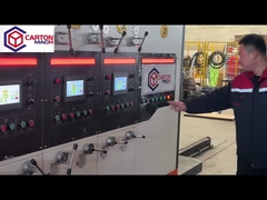 Maszyna do produkcji pudeł z tektury falistej