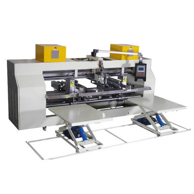 Upgrade  450mm Maximum Flap Size Carton Box Stitching Machine 1-5mm Stitch Thickness and Length