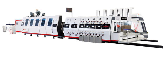 Karton tworzący drukarkę Flexo Slotter Rotary Die Cut Machine