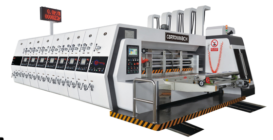 Karton tworzący drukarkę Flexo Slotter Rotary Die Cut Machine