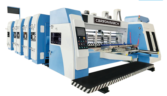 Karton tworzący drukarkę Flexo Slotter Rotary Die Cut Machine