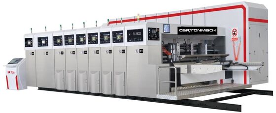 Simens Plc Powered Corrugated Carton Box Machine  Corrugated Cardboard Packaging