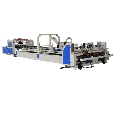 W pełni automatyczna 2600 mm pneumatyczna maszyna do sklejania kartonów 4 6 narożne pudełko z tektury falistej